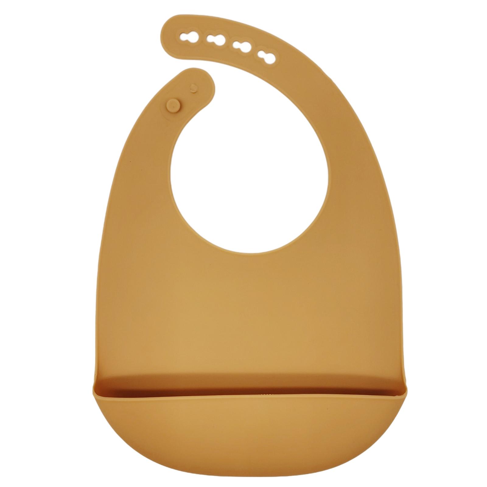 Waterproof Baby Bibs Silicone - ผ้ากันเปื้อนซิลิโคนกันน้ำสำหรับเด็กทารกและเด็กวัยหัดเดิน ผ้ากันเปื้อนสำหรับเด็กที่กำลังกินข้าว ดื่ม และป้อนอาหาร มีช่องใส่ของ