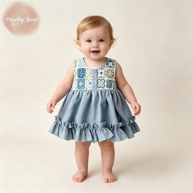 Baby Summer Linen Sleeveless Jumpsuit - แฟชั่นทารกแรกเกิดเด็กสาวเด็กชายผ้าฝ้ายผ้าลินินชุดรอมเปอร์แขนกุดทารกเด็กวัยหัดเดินเด็กฤดูร้อนชุดจั๊มสูทเสื้อผ้าเด็ก 0-3Y
