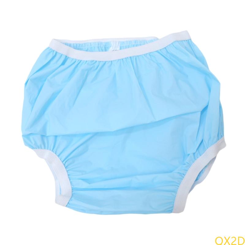 Toddler Training Pants Leak Proof - QX2D กางเกงฝึกอบรม EVA ที่ล้างทำความสะอาดได้สำหรับเด็กวัยหัดเดินที่นุ่มและสะดวกสบายฝาครอบผ้าอ้อมที่นำกลับมาใช้ใหม่ได้