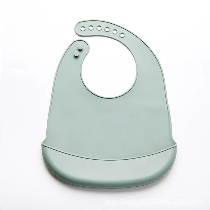 ผ้ากันเปื้อนเด็กแบบปรับได้ 1/2 - Waterproof Baby Bibs Silicone บทวิจารณ์และราคา