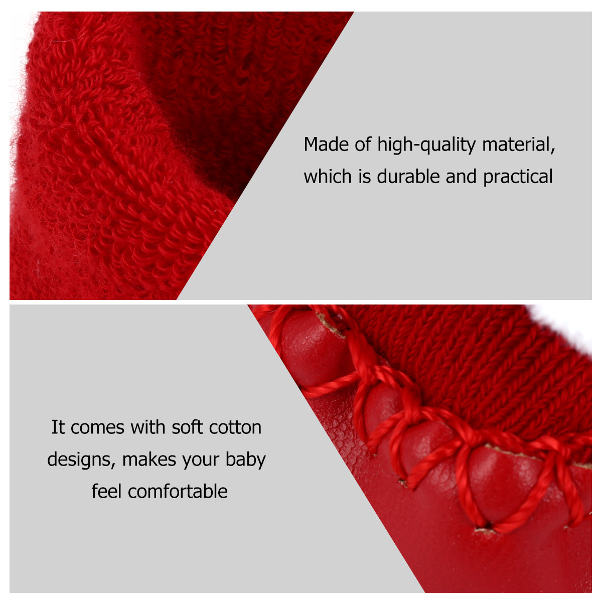 ถุงเท้าเด็กเล็กกันลื่น 1 คู่ ถ - Unisex Baby Socks Non Slip บทวิจารณ์และราคา