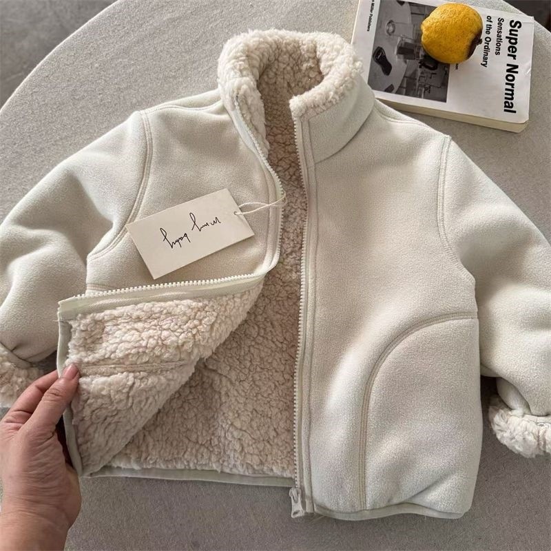 เสื้อแจ็คเก็ตขนเฟอร์เทียมสำหรั - Toddler Boy Winter Fleece Jacket บทวิจารณ์และราคา