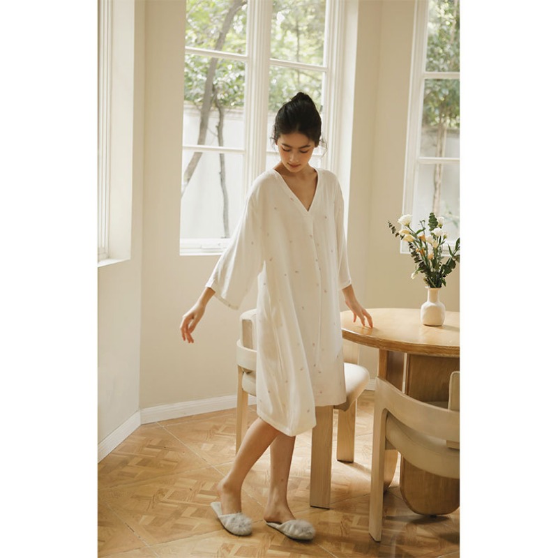 ชุดนอนผ้าวิสโคสเนื้อนุ่ม ระบาย - Maternity Wear บทวิจารณ์และราคา