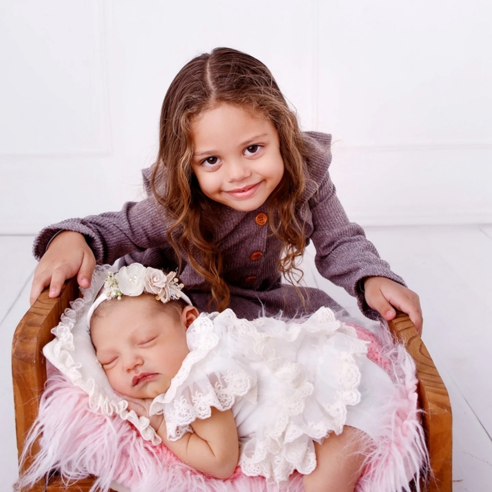 อุปกรณ์ประกอบฉากการถ่ายภาพทารก - Newborn Baby Girl Romper Floral บทวิจารณ์และราคา