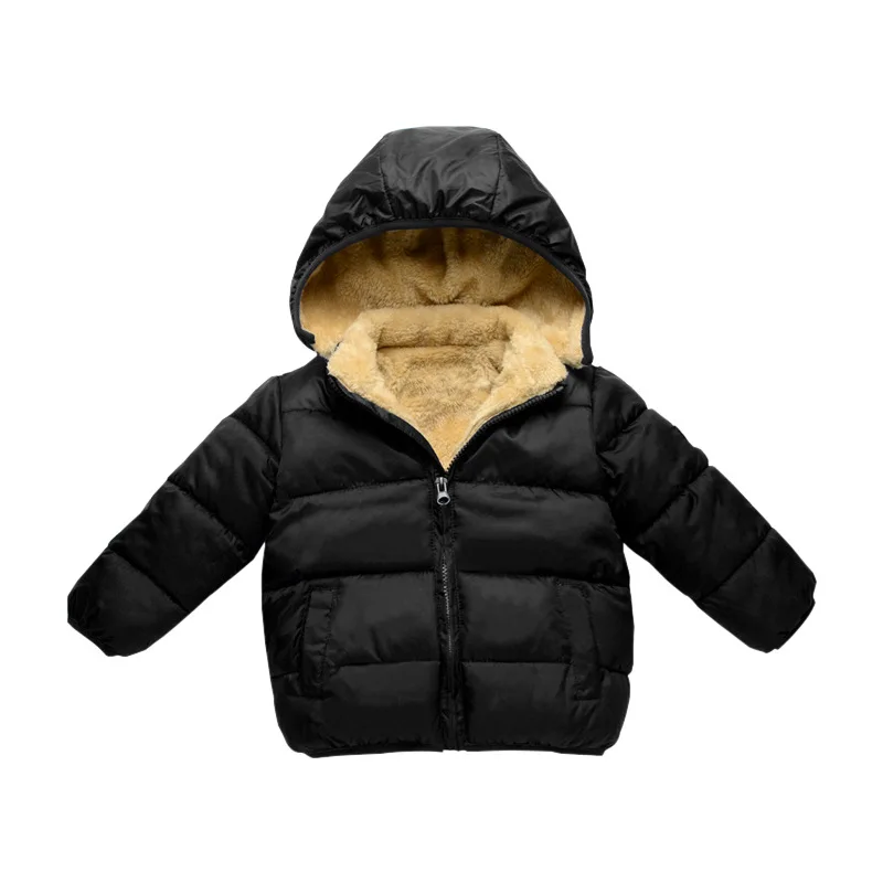 เสื้อโค้ทกันหนาวเด็กใหม่ ฤดูหน - Toddler Boy Winter Fleece Jacket บทวิจารณ์และราคา