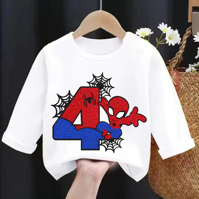 เสื้อยืดแขนยาวลายสไปเดอร์แมนสำ - Baby Clothes บทวิจารณ์และราคา