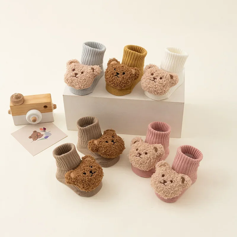 ถุงเท้าเด็กอบอุ่นลายการ์ตูนน่า - Unisex Baby Socks Non Slip บทวิจารณ์และราคา