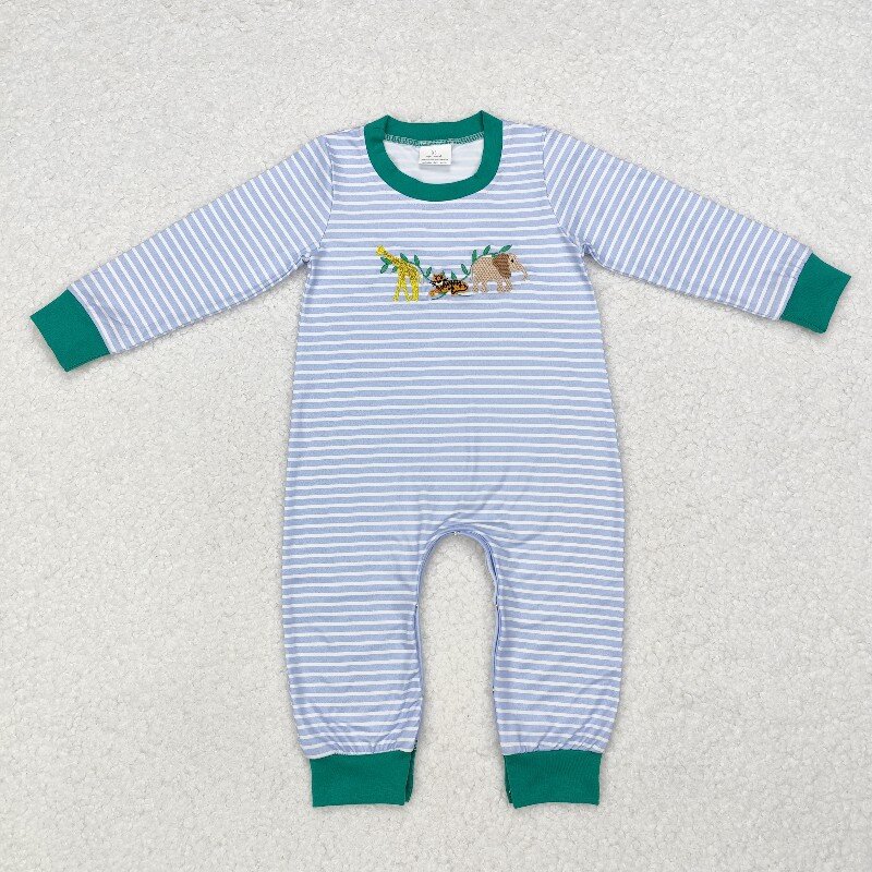 ชุดรอมเปอร์เด็กผู้ชายลายไม้ไผ่ - Cotton Baby Onesies Zipper บทวิจารณ์และราคา