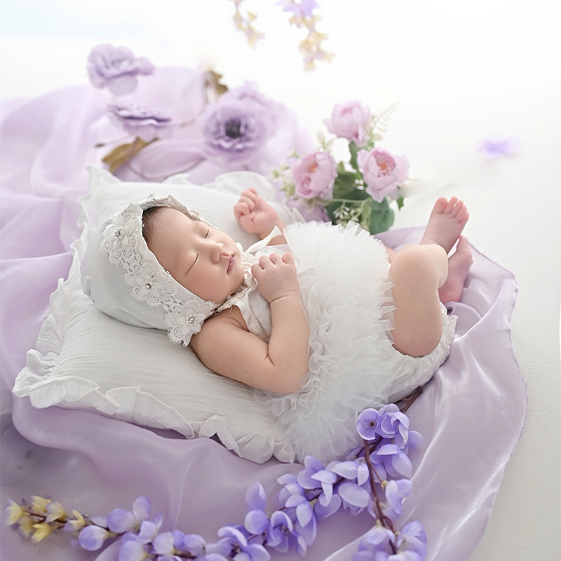 ชุดถ่ายภาพทารกแรกเกิด ชุดหมวกล - Infant Photography Props Outfit บทวิจารณ์และราคา