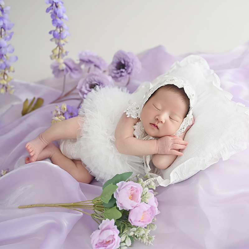 ชุดถ่ายภาพทารกแรกเกิด ชุดหมวกล - Infant Photography Props Outfit บทวิจารณ์และราคา