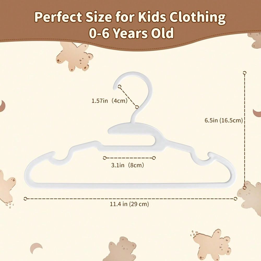 70 100 แพ็คไม้แขวนเสื้อเด็ก ไม - Baby Clothes บทวิจารณ์และราคา